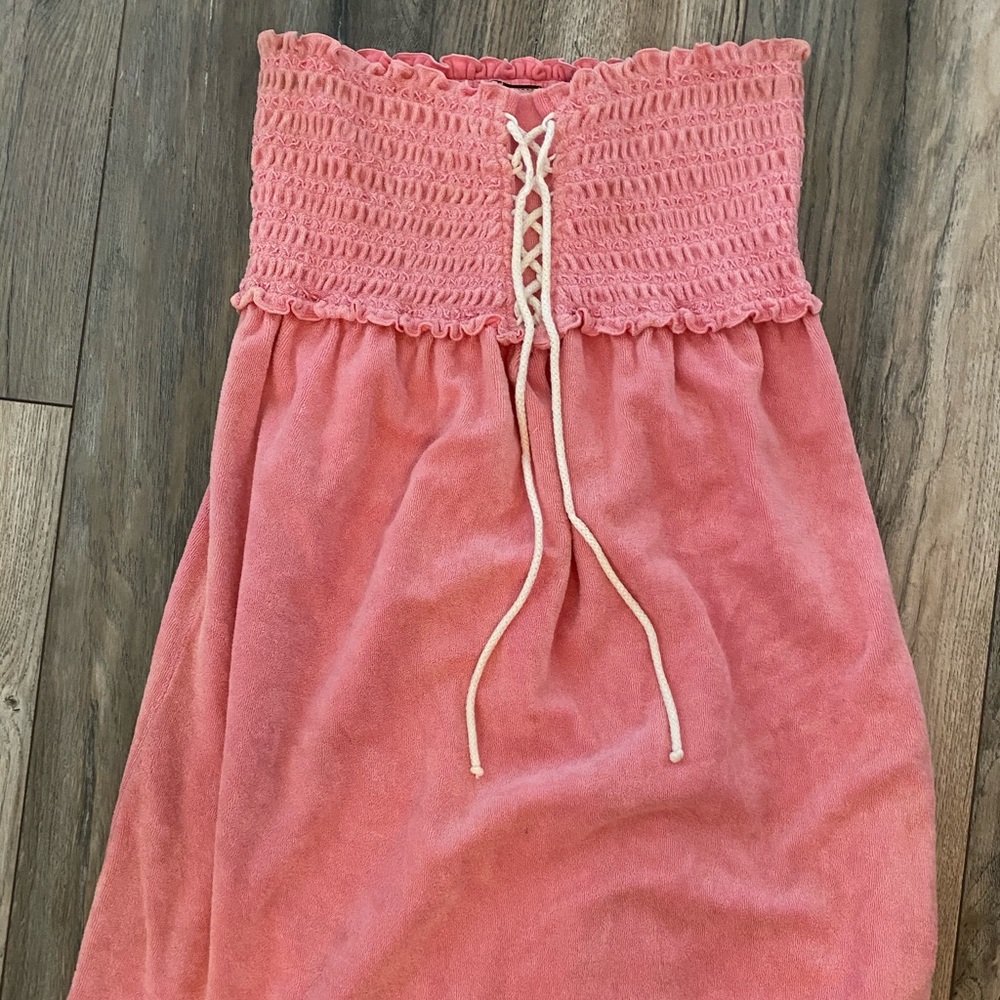 Juicy Couture pink swim coverup dress